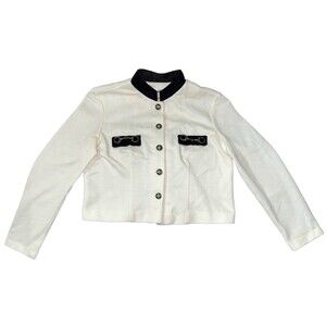 Jeffrey & Dara By Linda Hurley & Evelyn Socias Vintage 70s Jacket Size 12 Knit